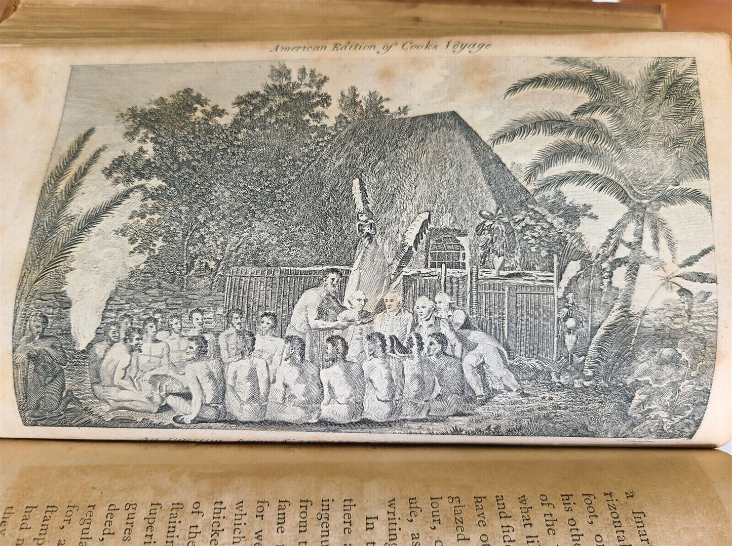 1796 VOYAGES of CAPTAIN COOK 4 vols 1st US EDITION ILLUSTRATED antique ENGLISH