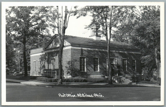 MT.GILEDD OH POST OFFICE VINTAGE REAL PHOTO POSTCARD RPPC