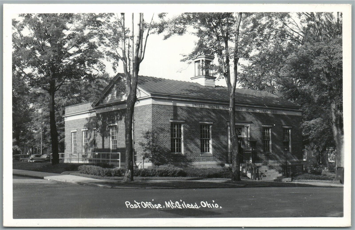 MT.GILEDD OH POST OFFICE VINTAGE REAL PHOTO POSTCARD RPPC