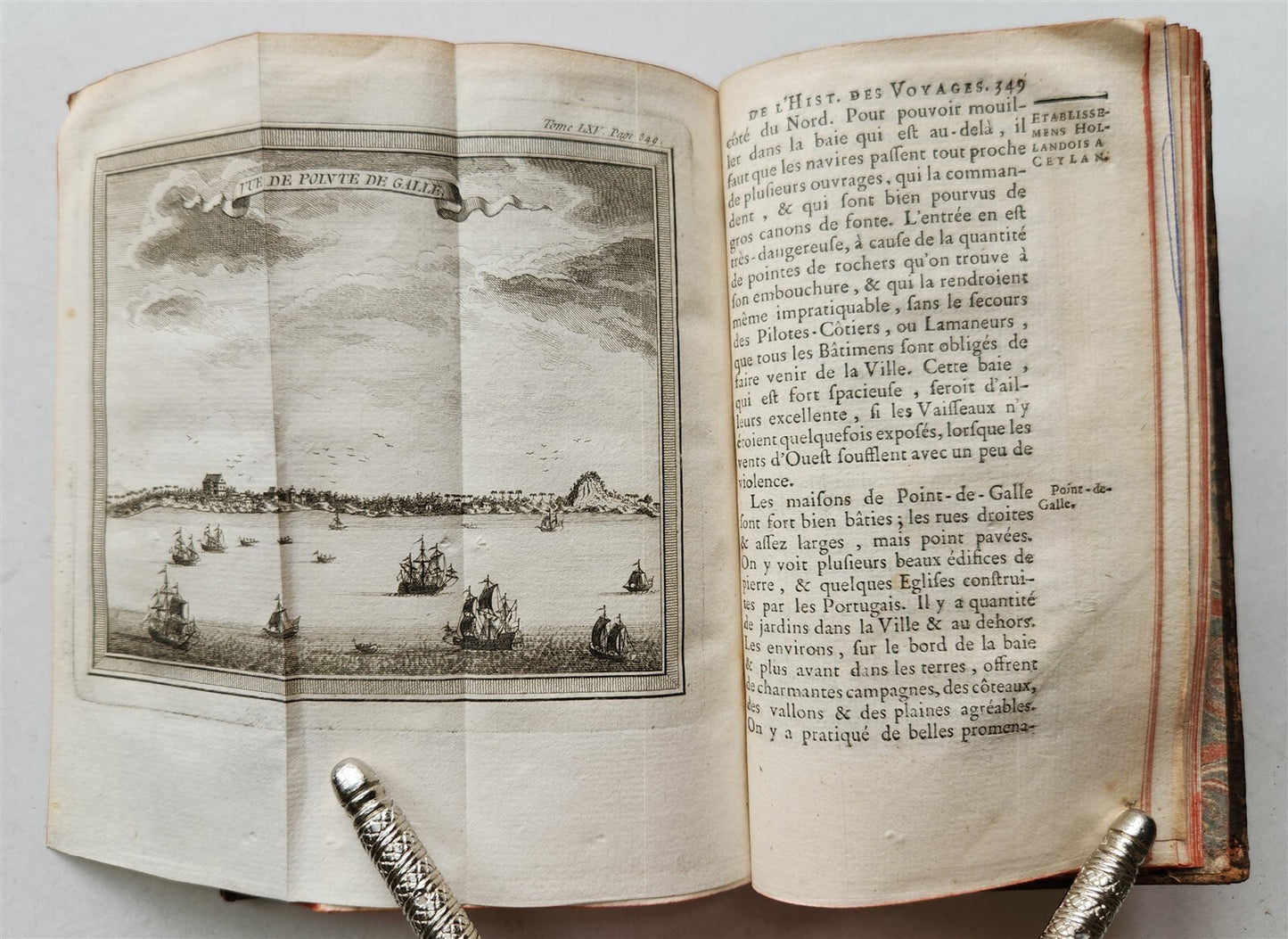 1766 HISTOIRE des VOYAGES VOL. 65 antique illustrated TRAVELS to INDONESIA