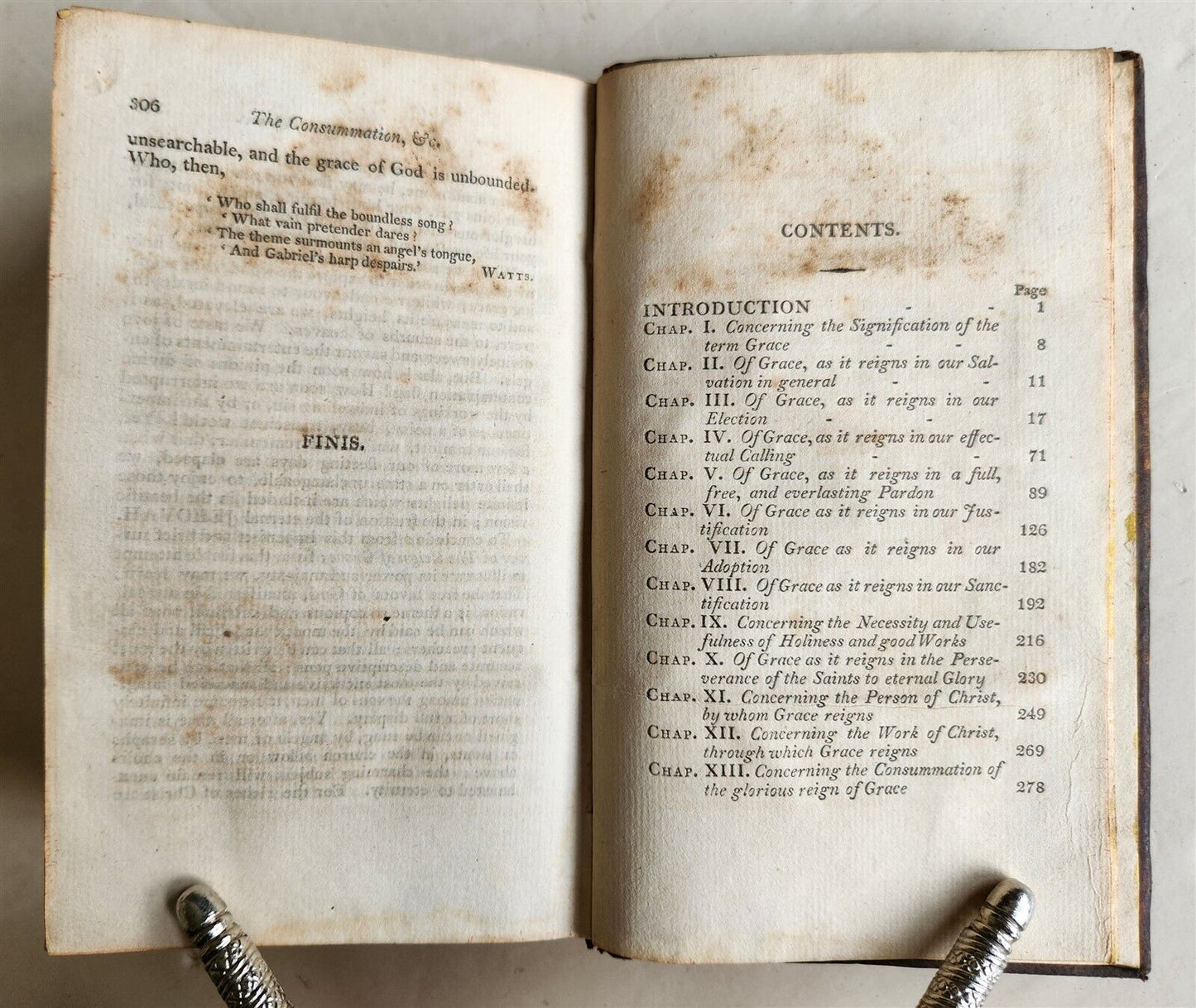 1809 REIGN of GRACE from its RISE TO ITS CONSUMMATION antique AMERICANA A.BOOTH