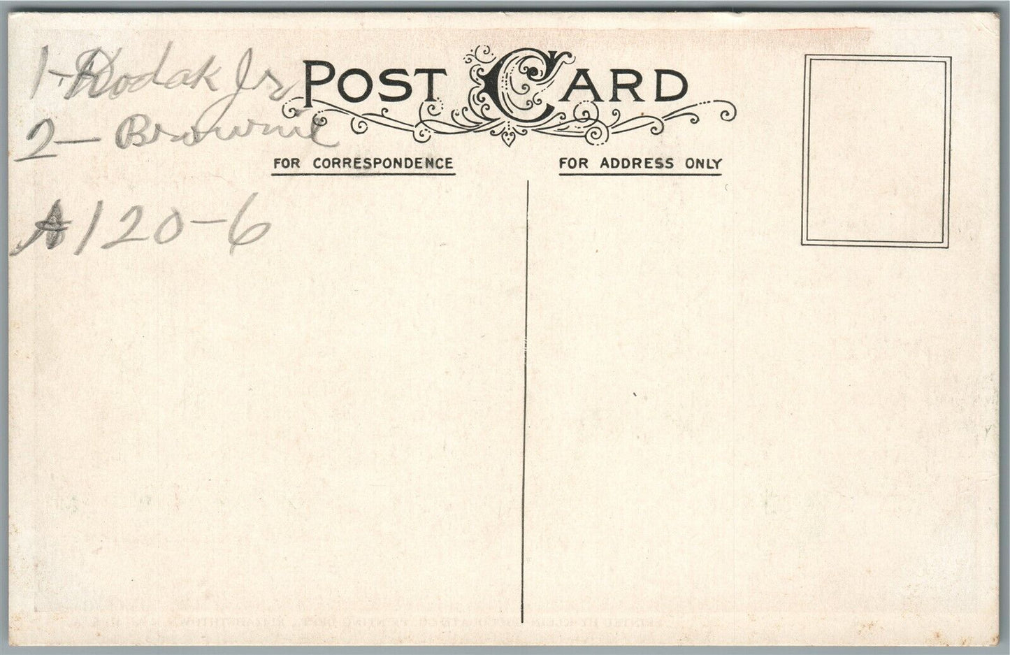 ELIZABETHTOWN PA KLEIN CHOCOLATE CO. PRINTING DEPT ANTIQUE POSTCARD