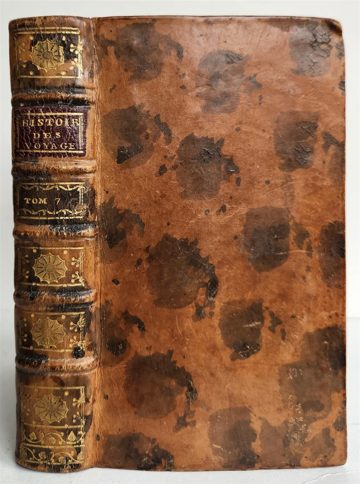 1749 HISTOIRE des VOYAGES antique VOL. 7 illustrated TRAVELS to AFRICA