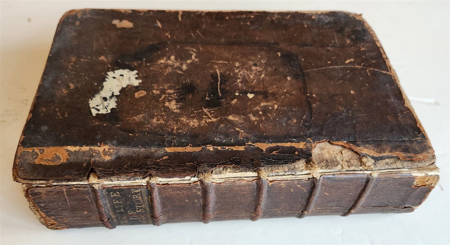 1747 QUAKERS HISTORY antique FOLIO A Journal of Life of Thomas Story IN ENGLISH