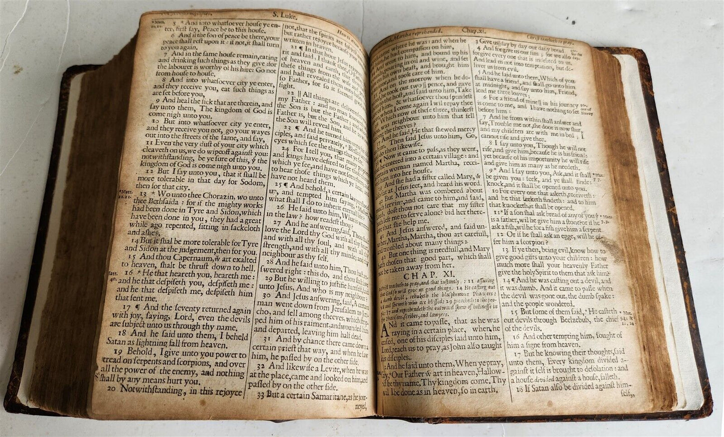 1655 BIBLE in ENGLISH OLD & NEW TESTAMENT antique LONDON KING JAMES