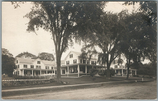 CAMDEN ME ANTIQUE REAL PHOTO POSTCARD RPPC