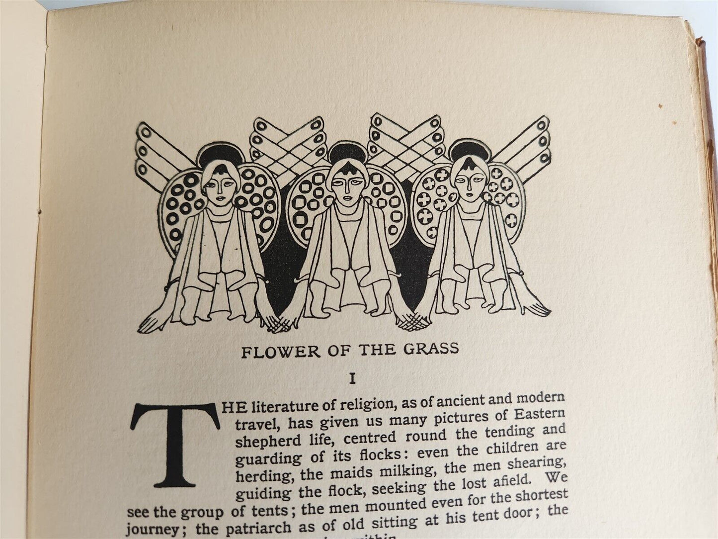 1896 EVERGREEN NORTHERN SEASONAL BOOK OF SUMMER antique ARTS & CRAFTS ILLUSTR.