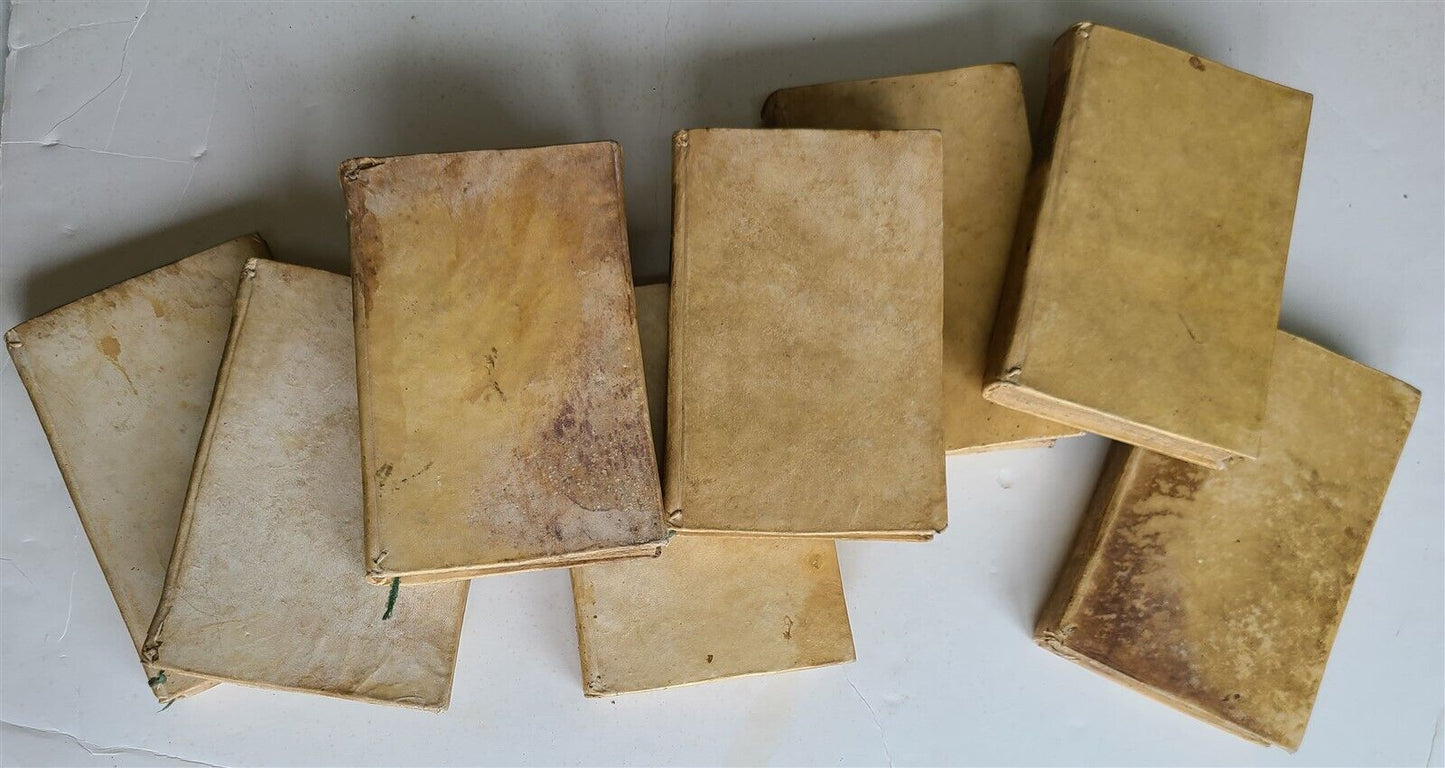 1780-82 ORIGIIN & NATURE of CIVIL SOCIETY & GOVERNMENT antique 8 VOLUMES vellum