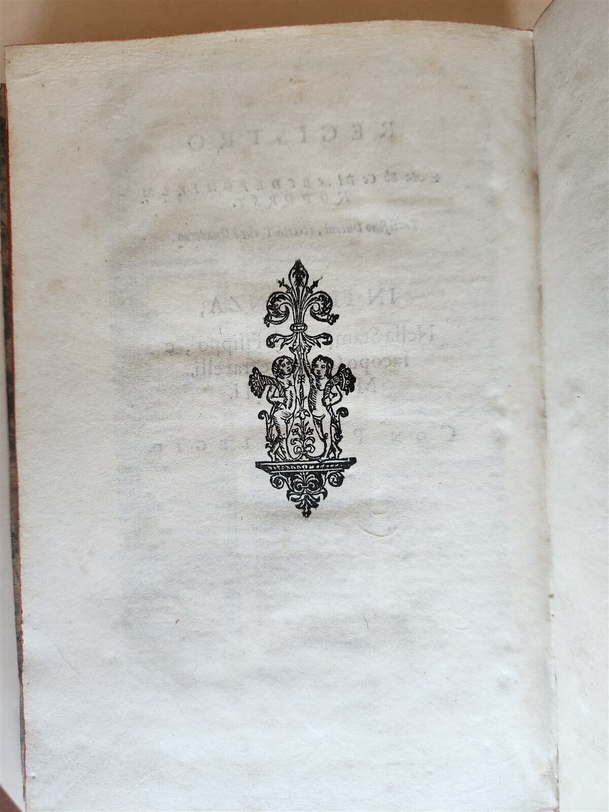 1573 GIUNTI PRESS ANNOTATION on DECAMERON by GIOVANNI BOCCACCIO antique VELLUM