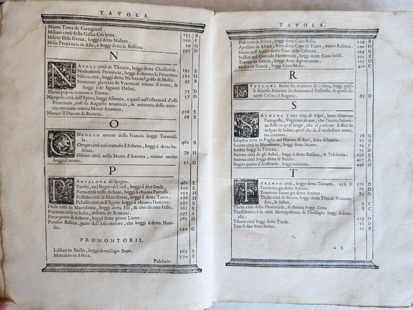 1566 LIFE of PLUTARCH 2 VOLUMES antique in ITALIAN 16th CENTURY VELLUM BOUND