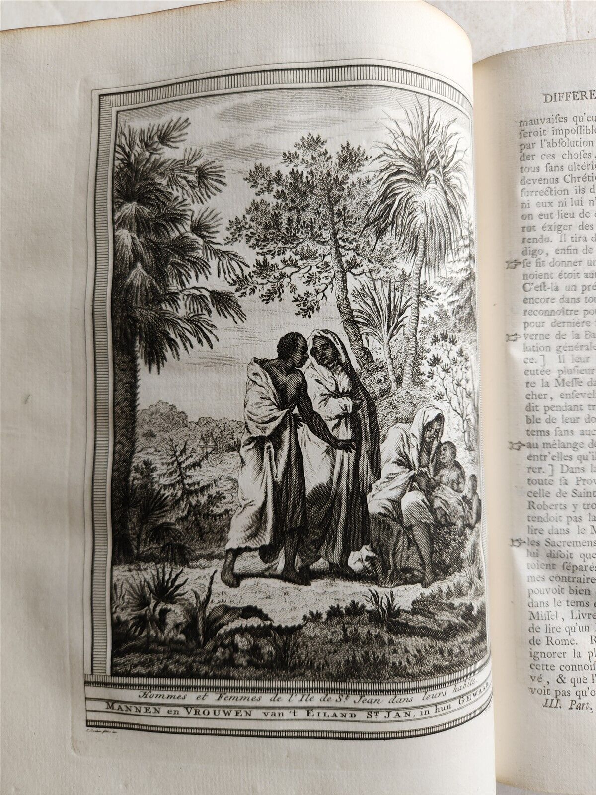 1747 TRAVELS TO AFRICA antique Histoire generale des voyages vol. 3 ILLUSTRATED