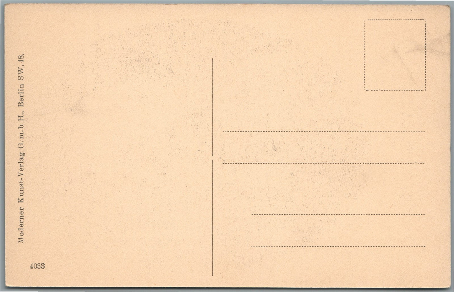 HINDENBURG GERMAN WWI ERA ANTIQUE POSTCARD