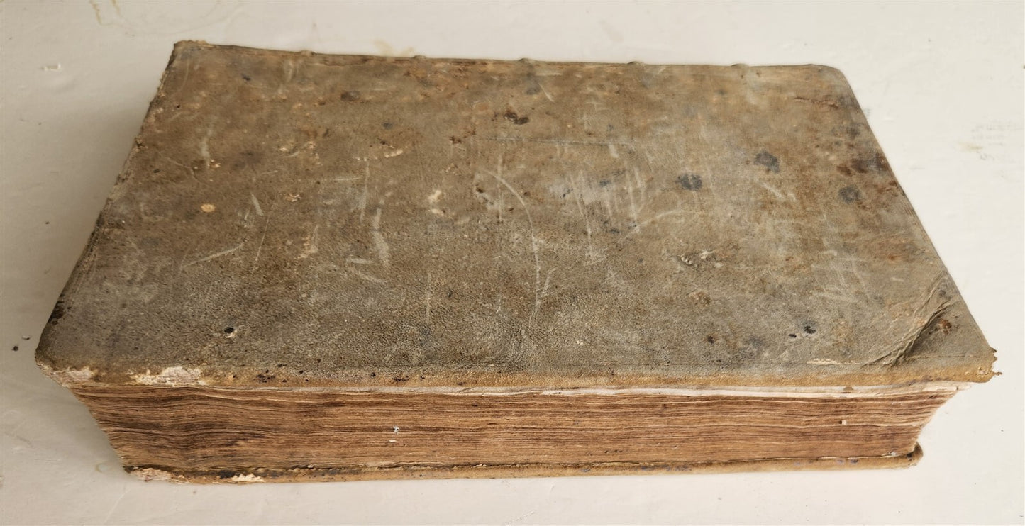 1583 HOMER ILIAD & ODYSSEY 16th CENTURY FOLIO antique SCARCE in GREEK & LATIN