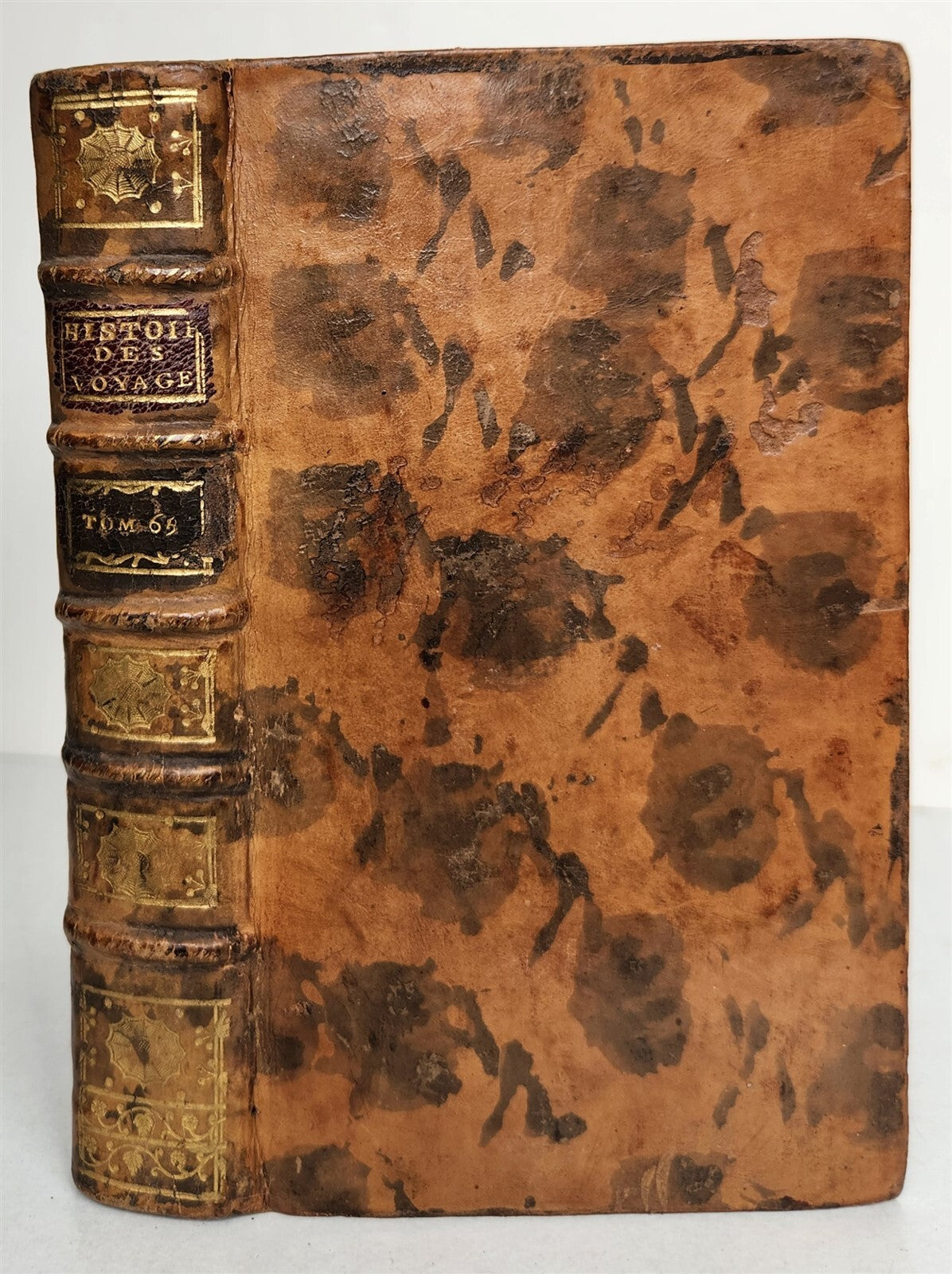 1766 HISTOIRE des VOYAGES VOL. 65 antique illustrated TRAVELS to INDONESIA