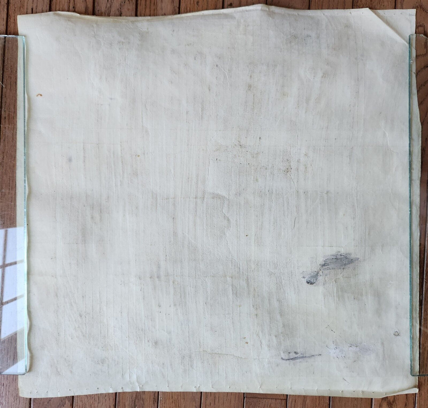 TORAH SCROLL FRAGMENT MANUSCRIPT on VELLUM antique BIBLE EXODUS 26:33-29:4