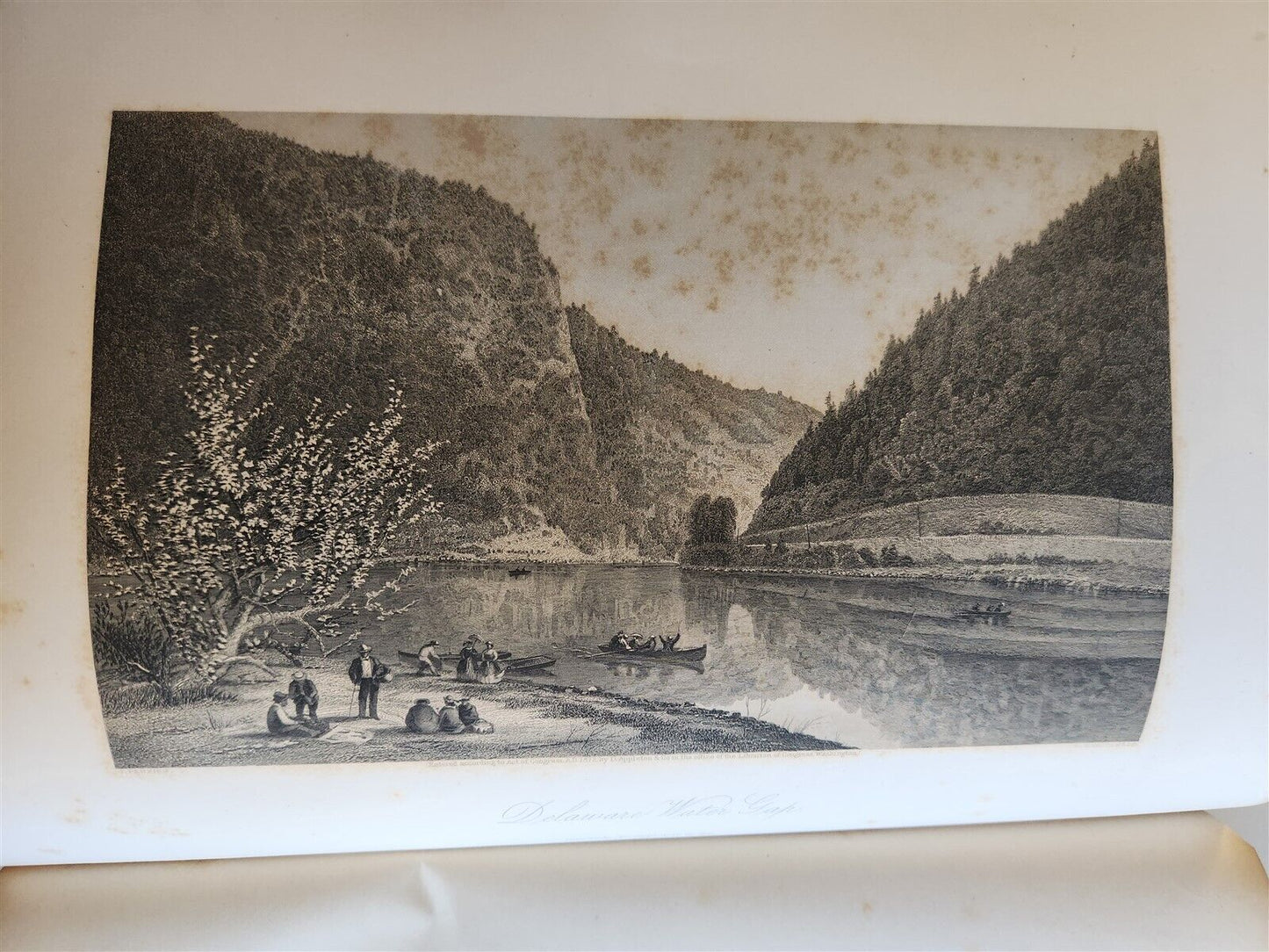 1874 PICTURESQUE AMERICA by WILLIAM BRYANT 2 FOLIO VOLUMES ILLUSTRATED antique