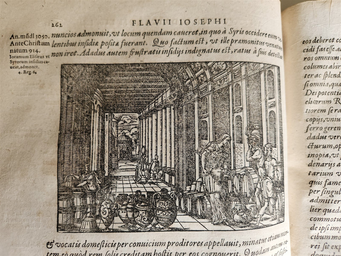 1580 FLAVIUS JOSEPHUS BEAUTIFULLY ILLUSTRATED MASSIVE FOLIO antique Judaica RARE