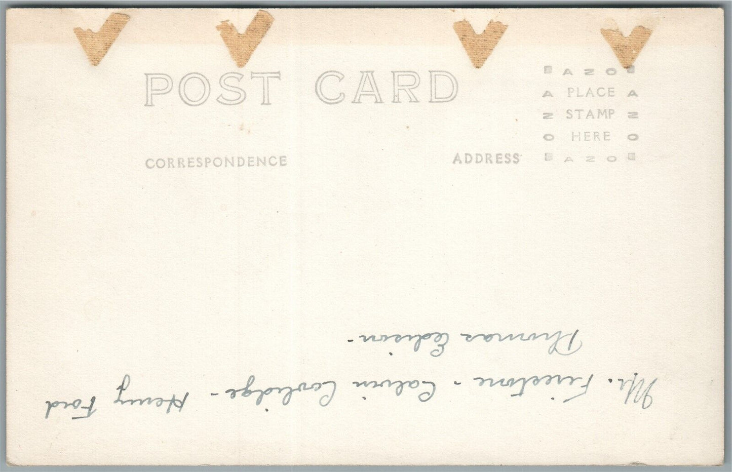 PRESIDENT COOLIDGE HENRY FORD PATRIOTIC ANTIQUE REAL PHOTO POSTCARD RPPC
