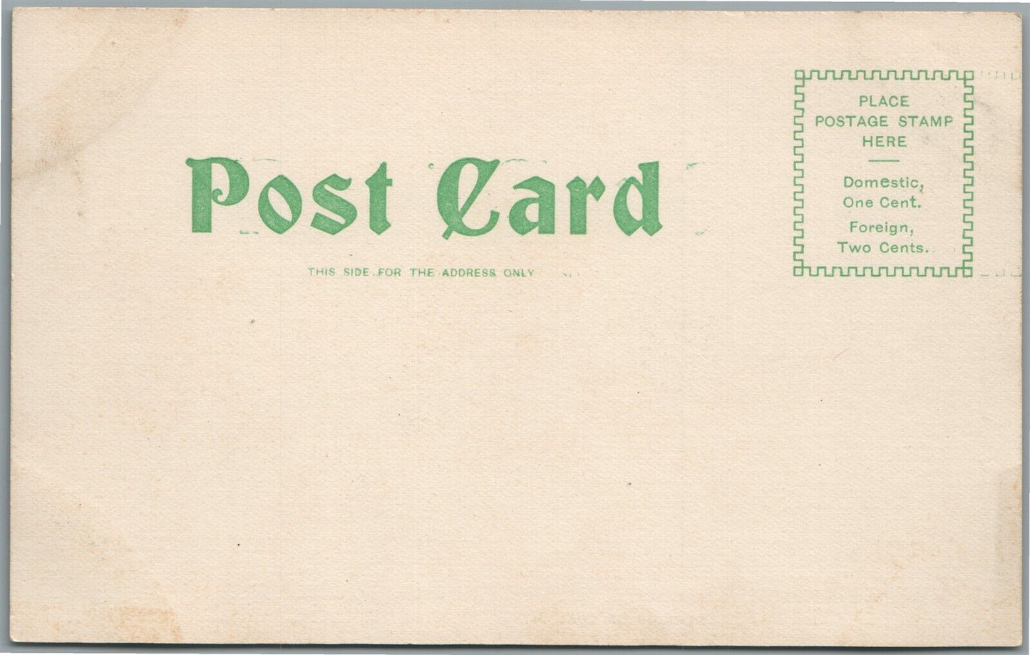 POTTSVILLE PA COAL MINE ANTIQUE POSTCARD