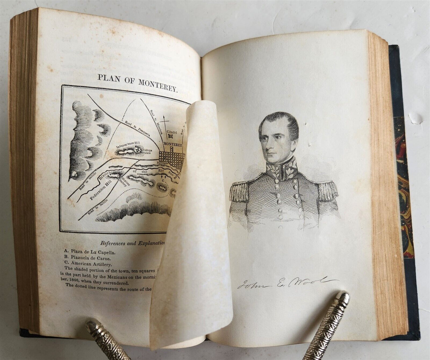 1847 LIFE of MAJOR GENERAL ZACHARY TAYLOR by JOHN FROST antique AMERICANA