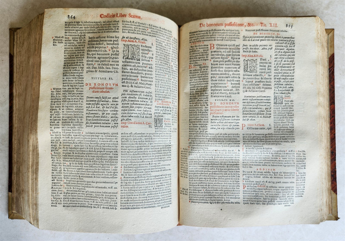 1591 LAW BOOK in LATIN Codicis Domini Iustiniani antique 16th CENTURY