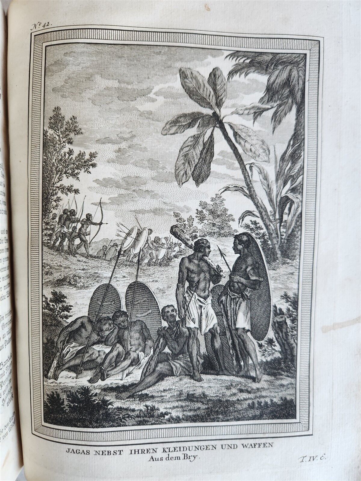 1749 TRAVELS HISTORY ILLUSTRATED antique AFRICA Guinea Benin Angola Loango Congo