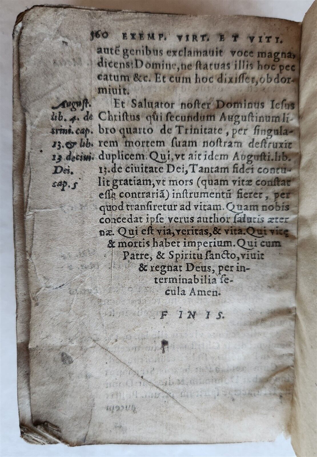 1574 BIBLE of POOR Nicolas de Hanappes antique Virtutum vitiorum Biblia pauperum
