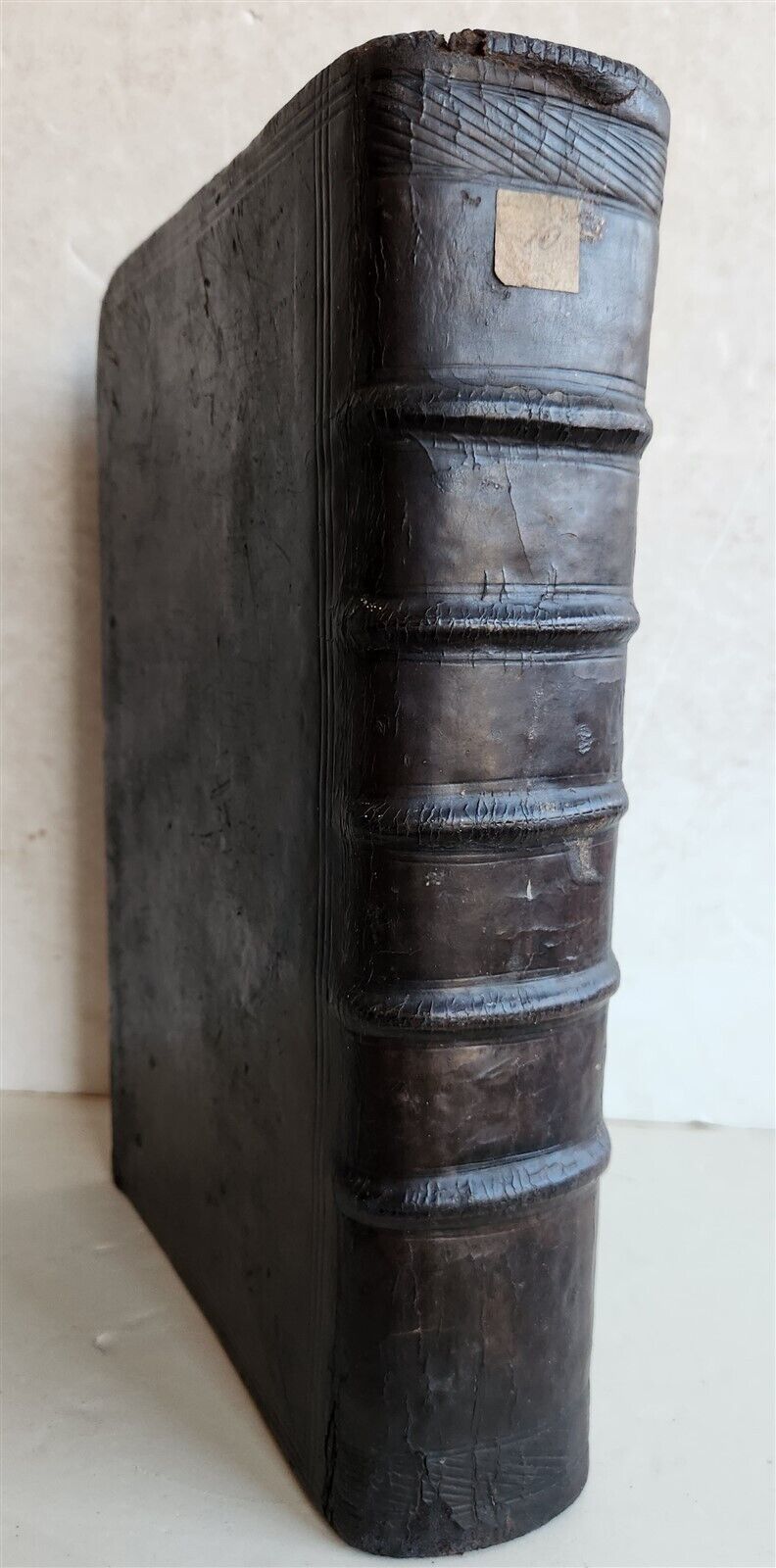 1618 BIBLE NEW TESTAMENT COMMENTARY by Benedictus Aretius antique 17th c. FOLIO