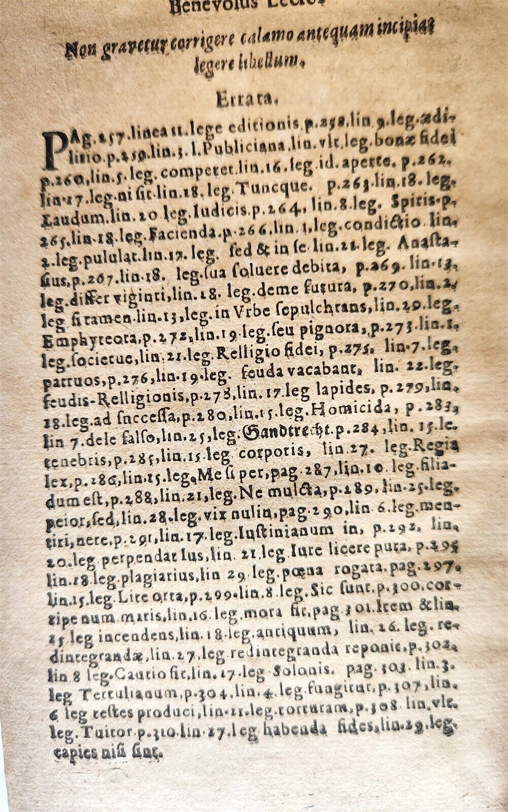 1656 EPIGRAMMS by JEAN GIRARD antique VELLUM Epigrammata Legalia Facetissima