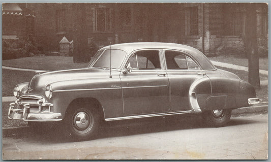 1950 CHEVROLET STYLELINE DELUXE VINTAGE POSTCARD