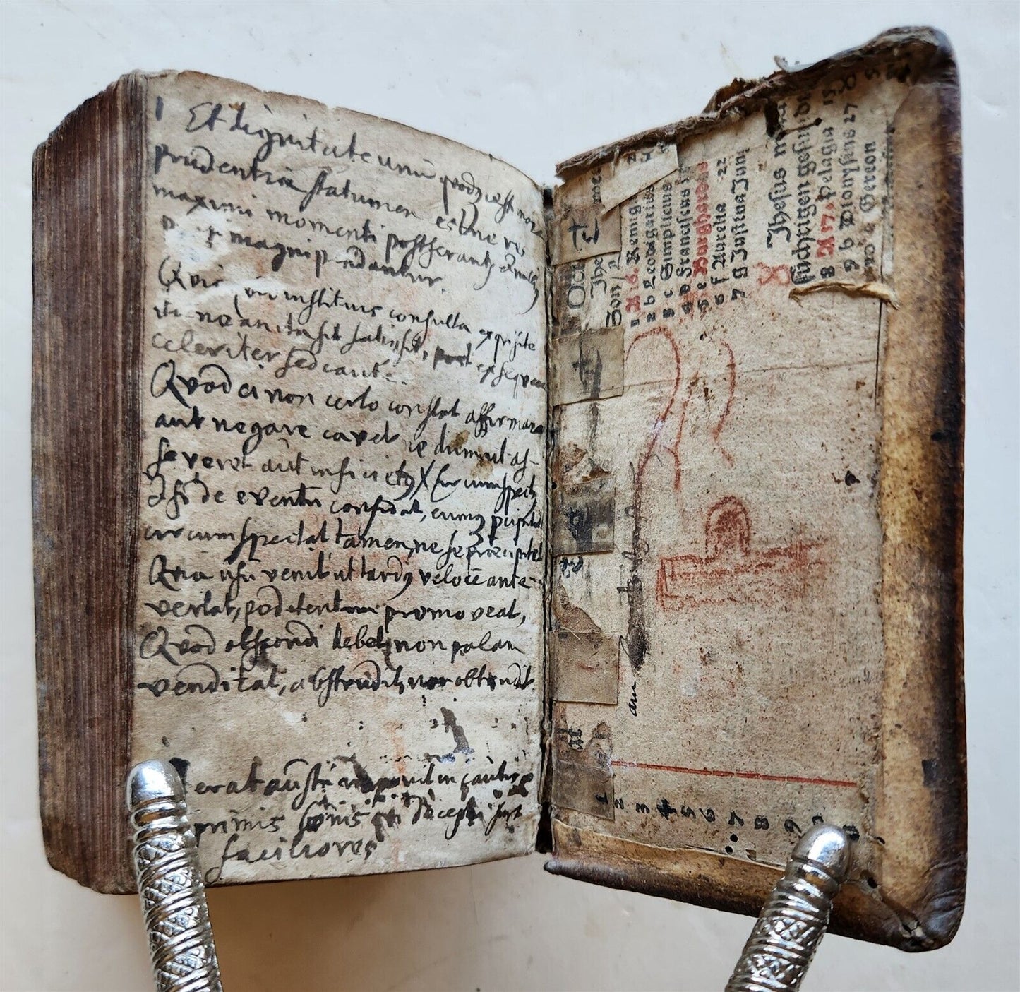 1584 CICERO Sententiae insigniores antique 16th CENTURY pigskin binding