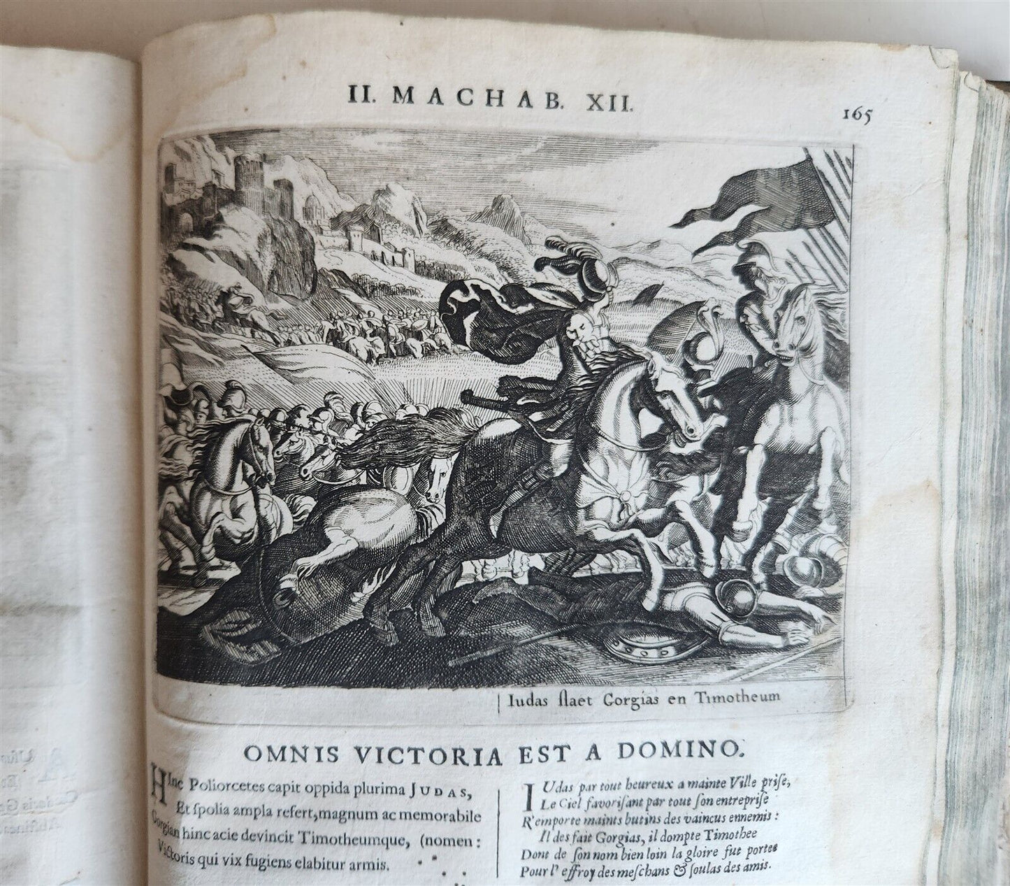 1659 FIGURES OF THE BIBLE in DUTCH antique ILLUSTRATED w/ 233 ENGRAVINGS vellum
