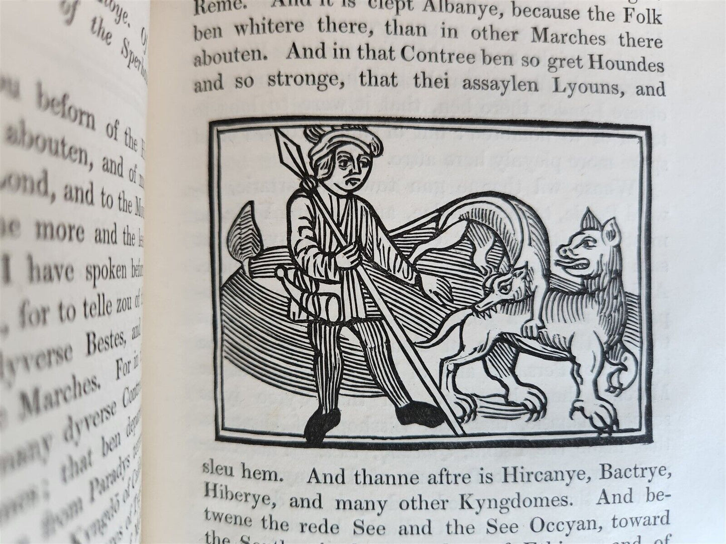 1839 Voiage and Travaile of Sir John Maundevile ILLUSTRATED antique