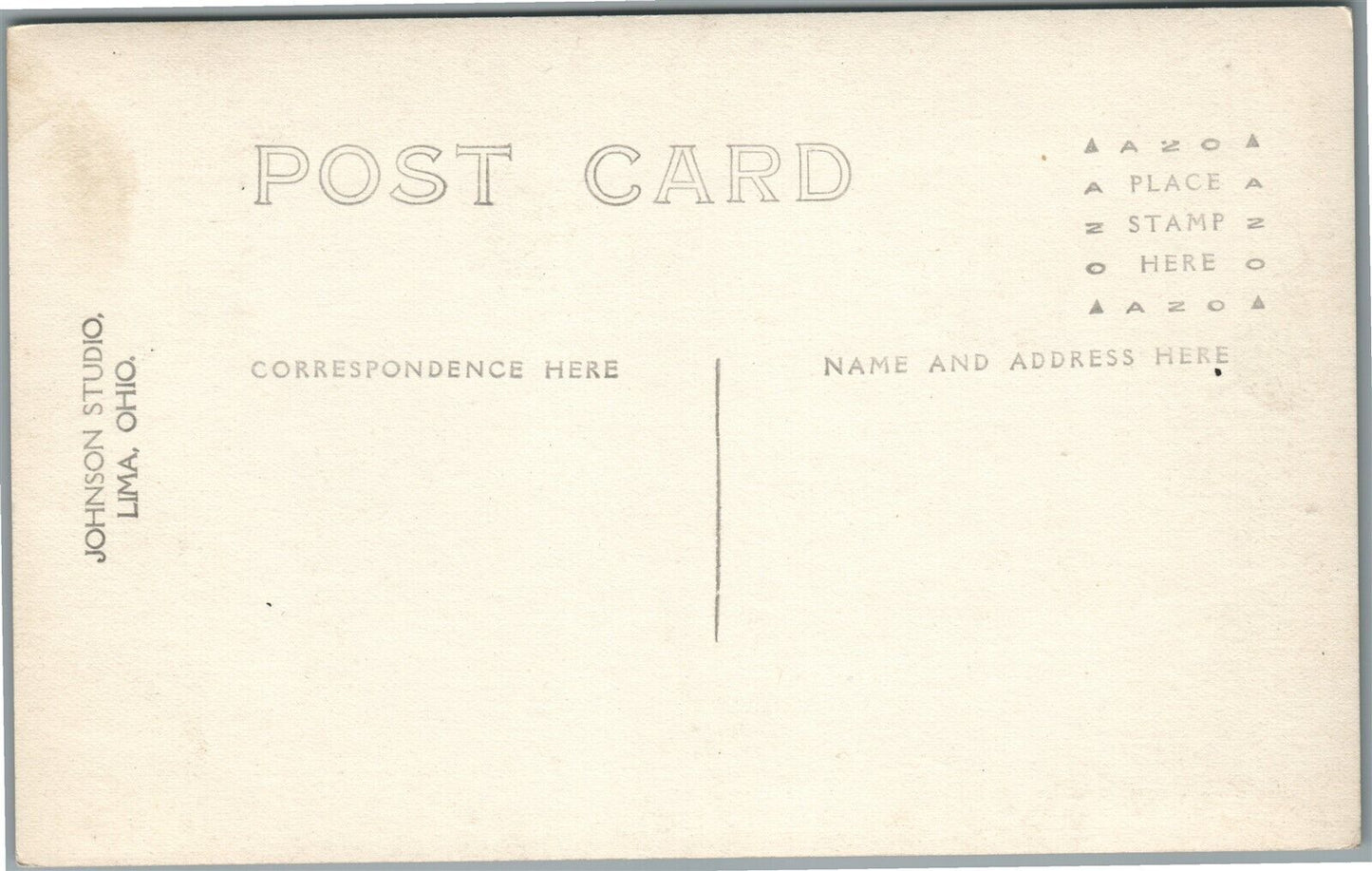 LIMA OH ALLEN COUNTY CENTENNIAL 1917 ANTIQUE REAL PHOTO POSTCARD RPPC