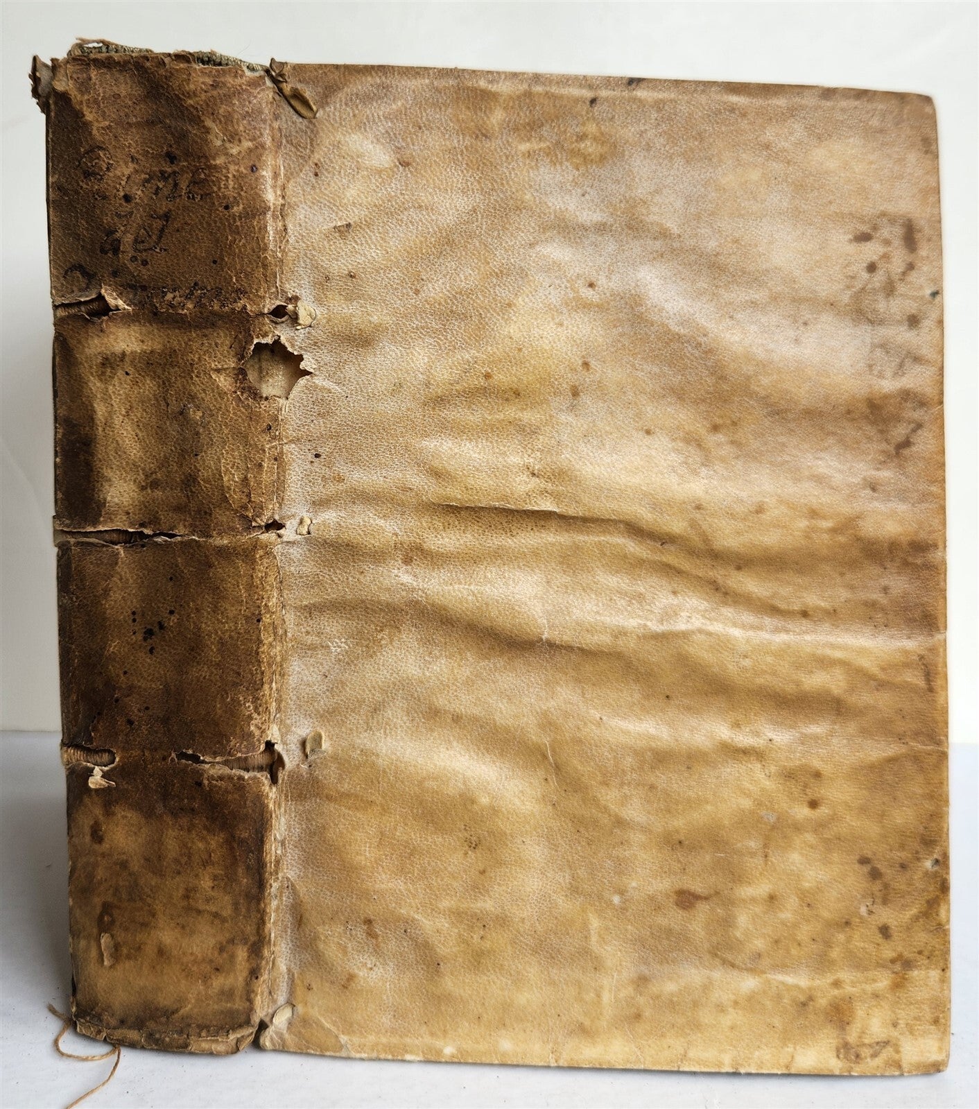 1570 RIMI SPIRITUALI by Gabriel FIAMMA antique 16th CENTURY VELLUM BINDING