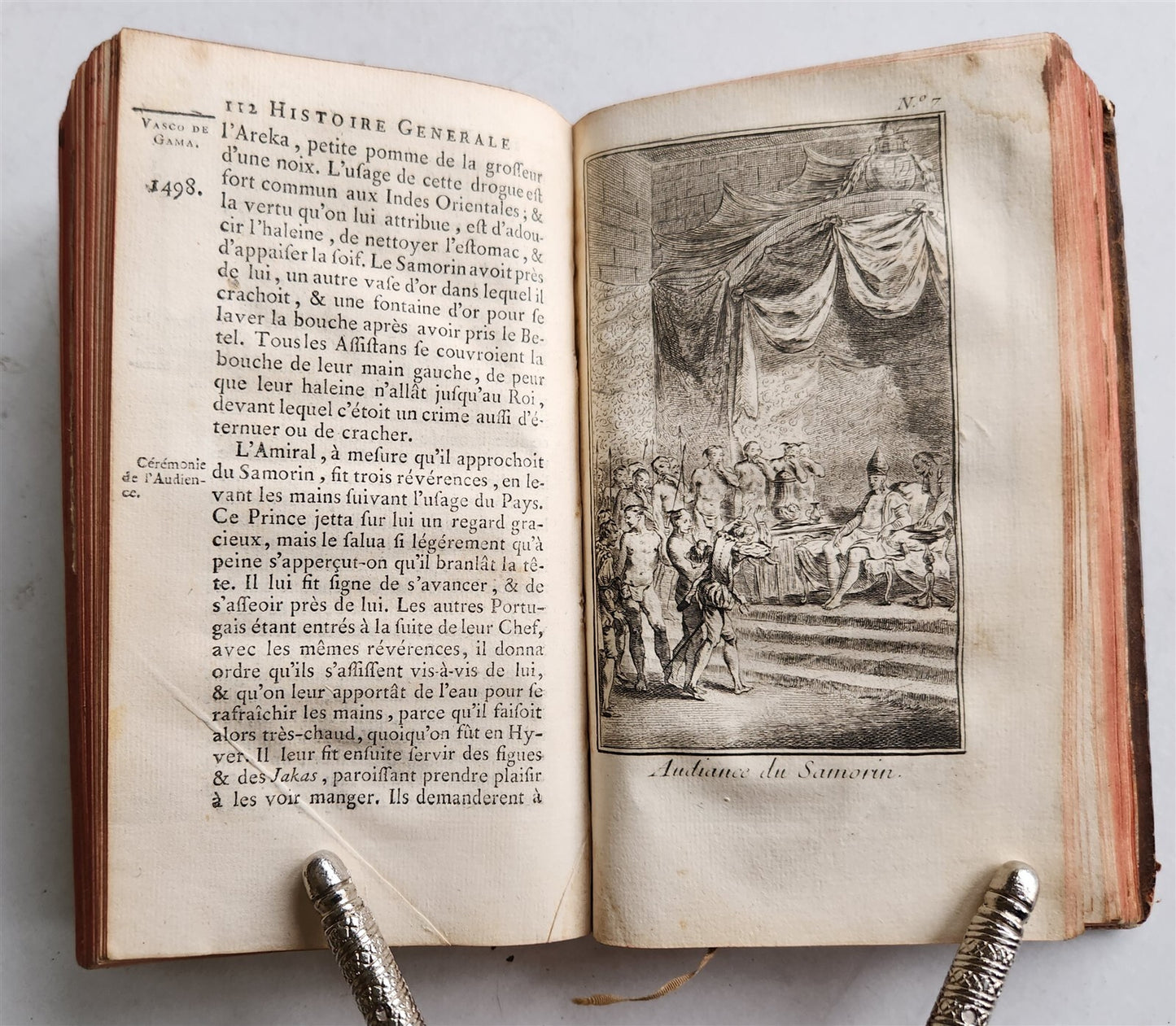1749 HISTOIRE des VOYAGES VOL.1 antique illustrated TRAVELS to AFRICA & INDIA