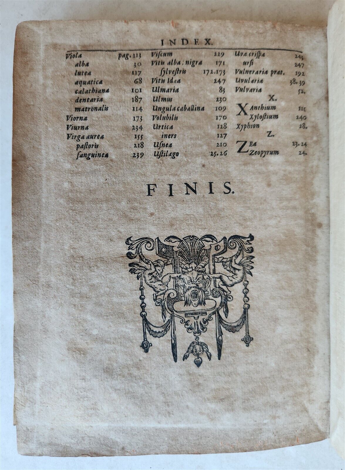 1696 PLANTARUM REGNI VEGETABILIS antique VELLUM VEGETABLE KINGDOM PLANTS