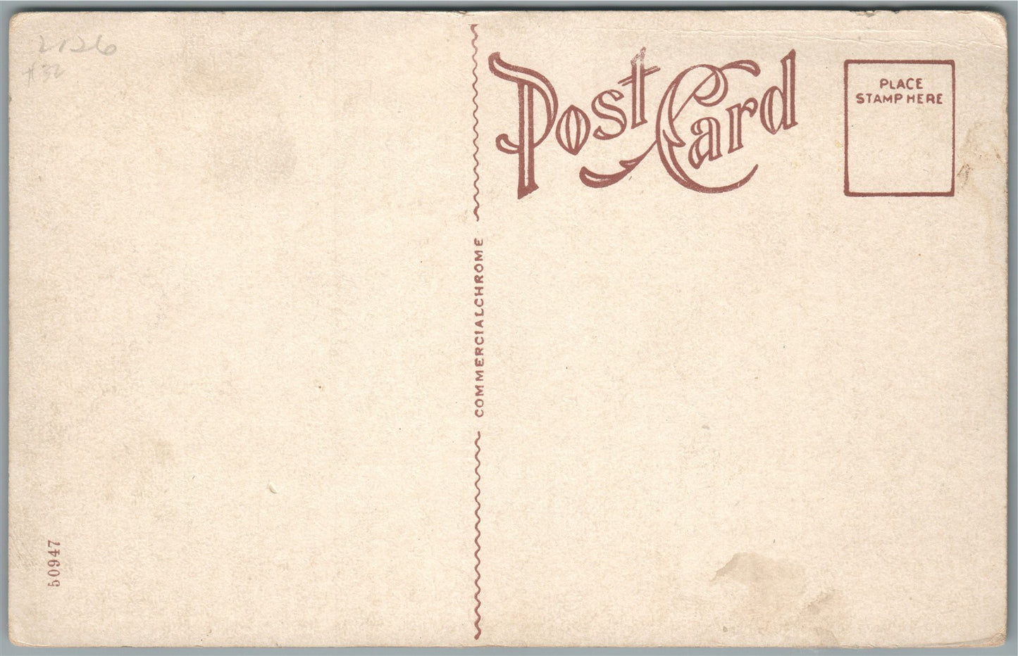 INDIANA HARBOR IN MICHIGAN AVE. ANTIQUE POSTCARD