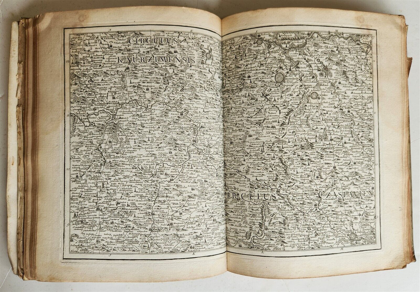 1758 46 MAPS NOUVEAU THEATRE DE GUERRE ATLAS TOPOGRAPHIQUE ET MILITAIRE antique