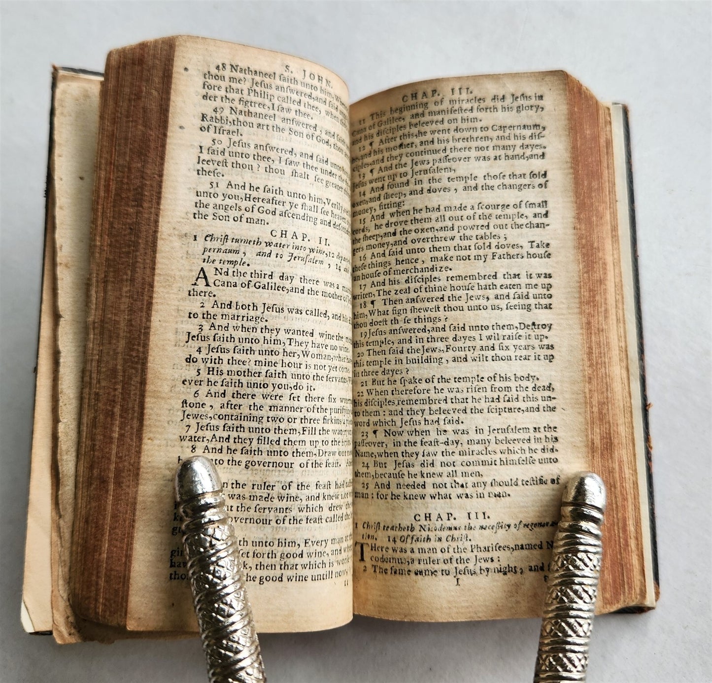 1640 BIBLE in ENGLISH antique New Testament Robert Barker & assigns of John Bill