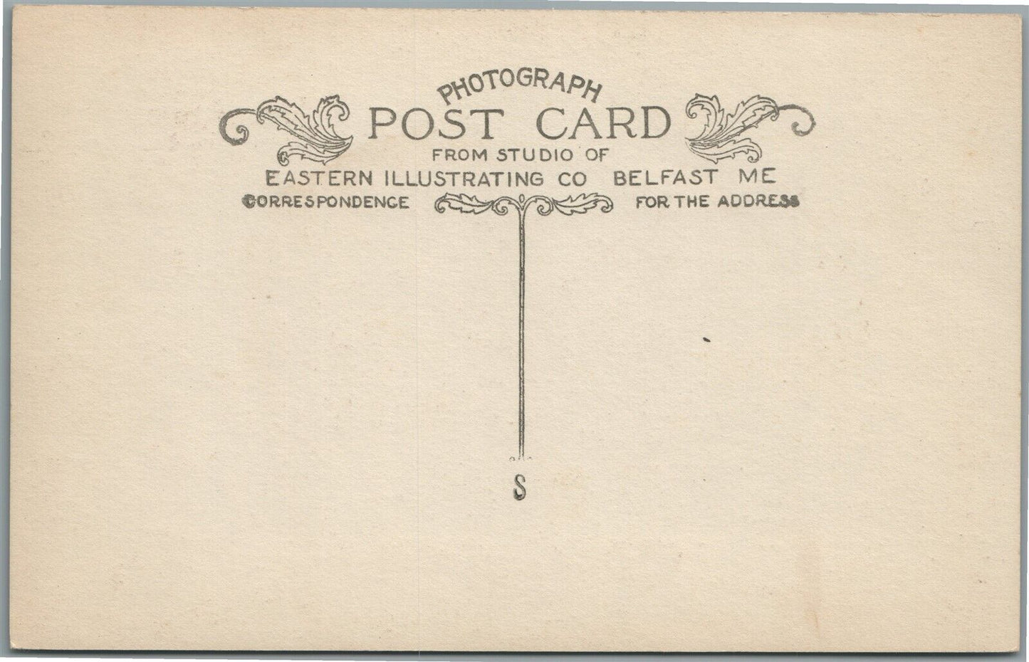 LIBERTY ME LAKE GEORGE ANTIQUE REAL PHOTO POSTCARD RPPC