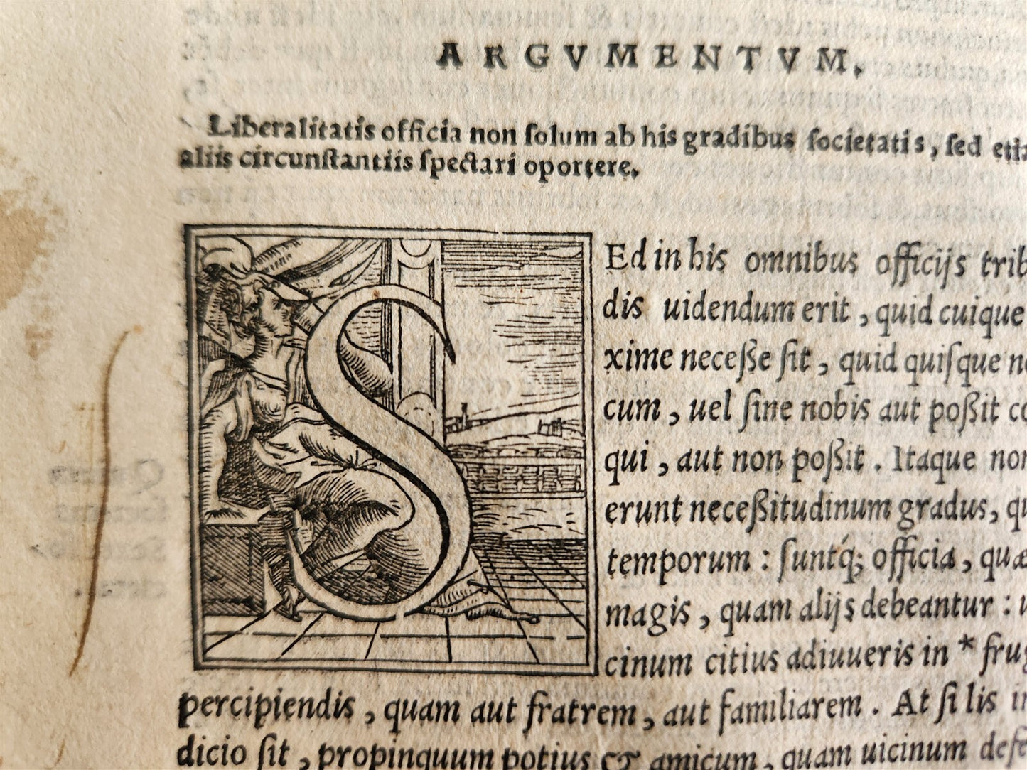 1548 ALDINE PRESS CICERO antique 16th CENTURY VELLUM BOUND FOLIO Aldus