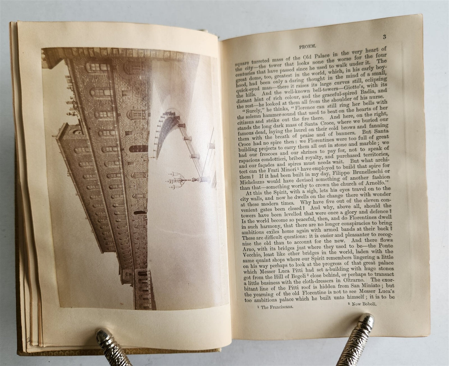 1863 ROMOLA by GEORGE ELIOT antique ILLUSTRATED w/ TIPPED IN PHOTOS