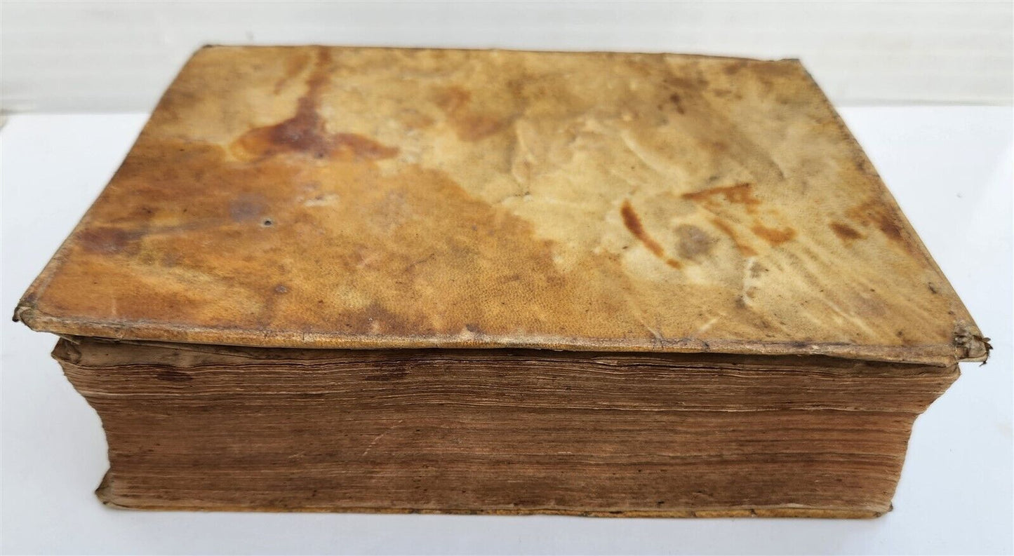 1644 TRAVAGLI DI GIESU by Fr. Tomaso di Gesu antique Travails of Jesus VELLUM