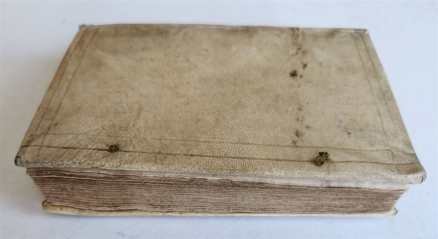 1577 HISTORY of BASEL SWITZERLAND antique Epitome historiae Basiliensis VELLUM