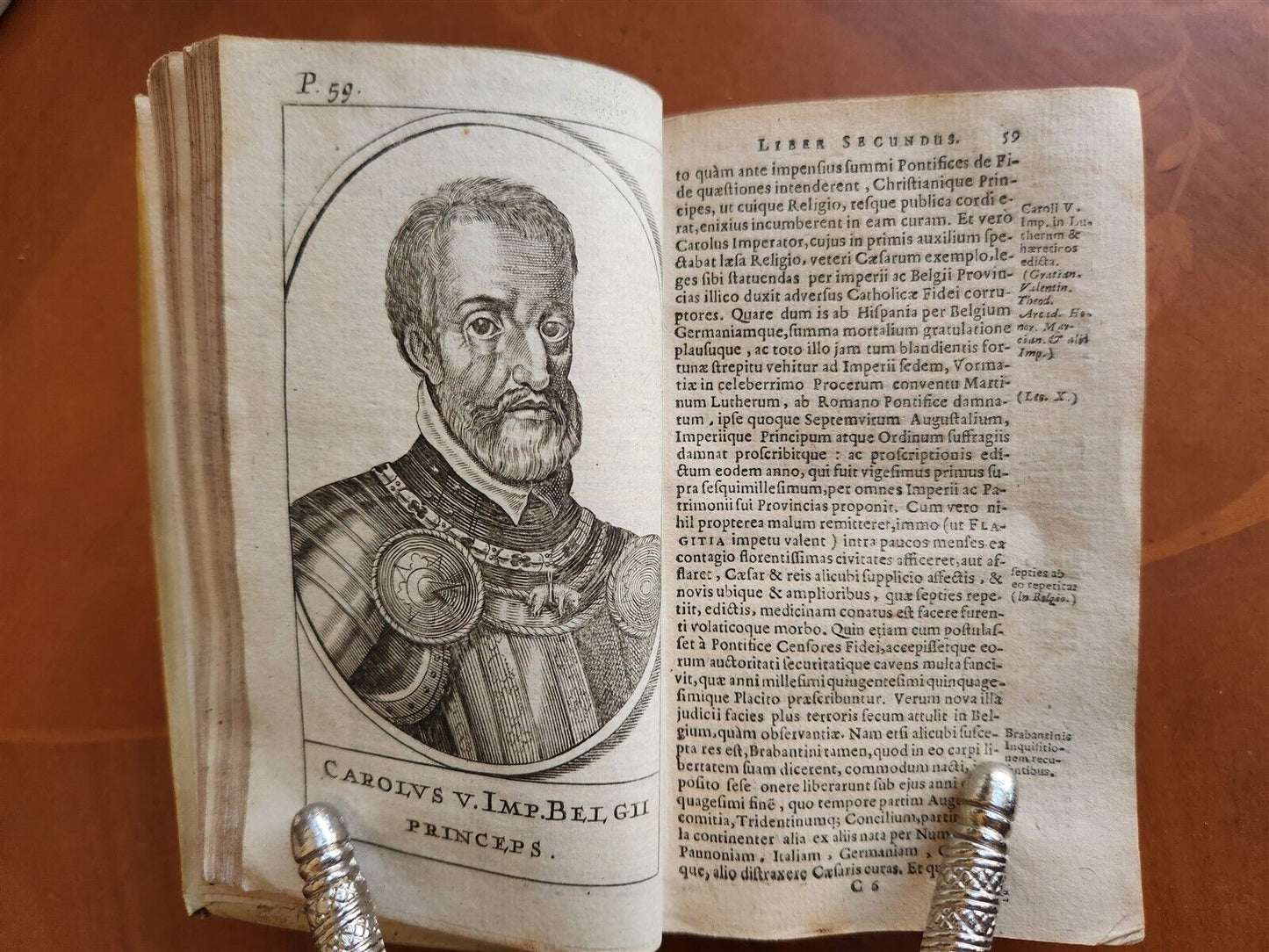 1653 BELLO BELGICO by FAMIAN STRADO antique VELLUM BOUND