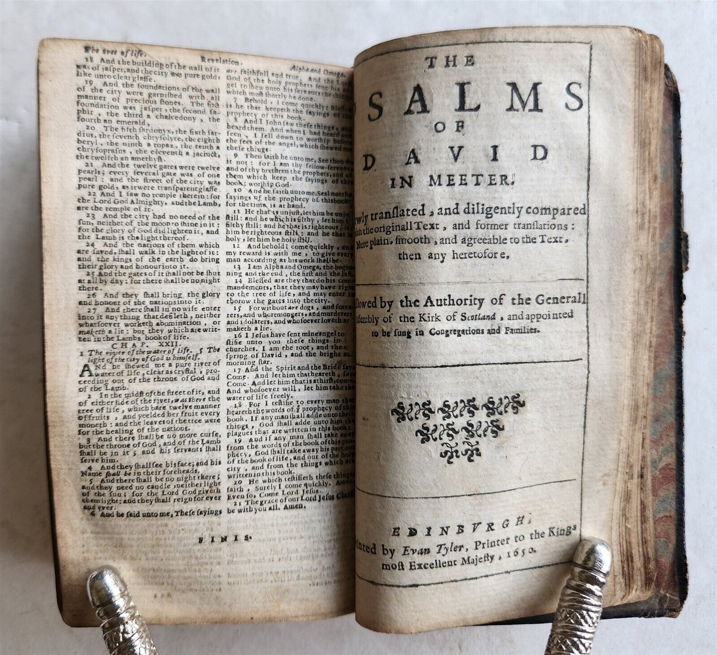 1648 BIBLE in ENGLISH antique Old & New Testament LONDON - Roger Daniel
