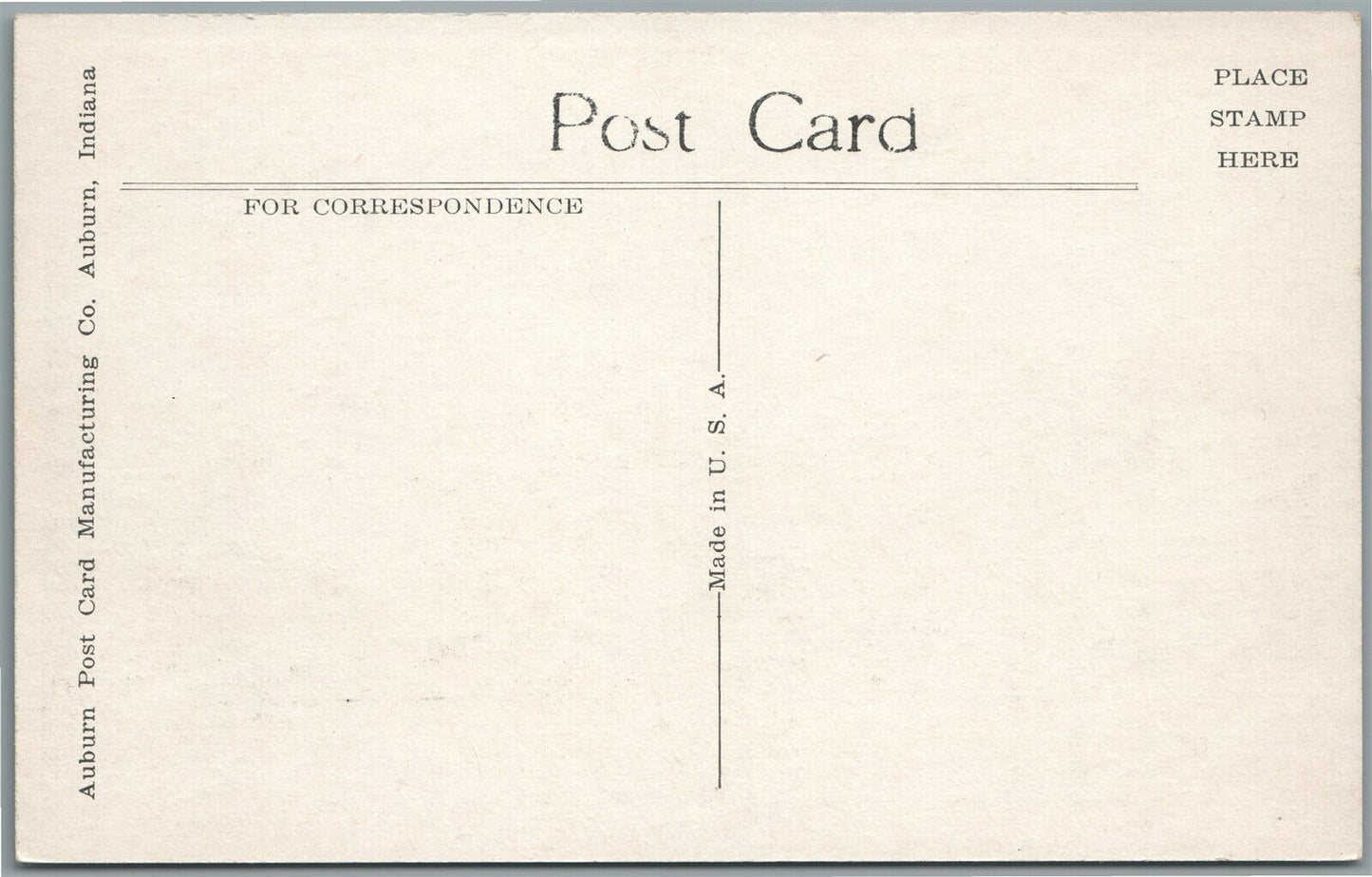 BALLY PA MAIN STREET ANTIQUE POSTCARD