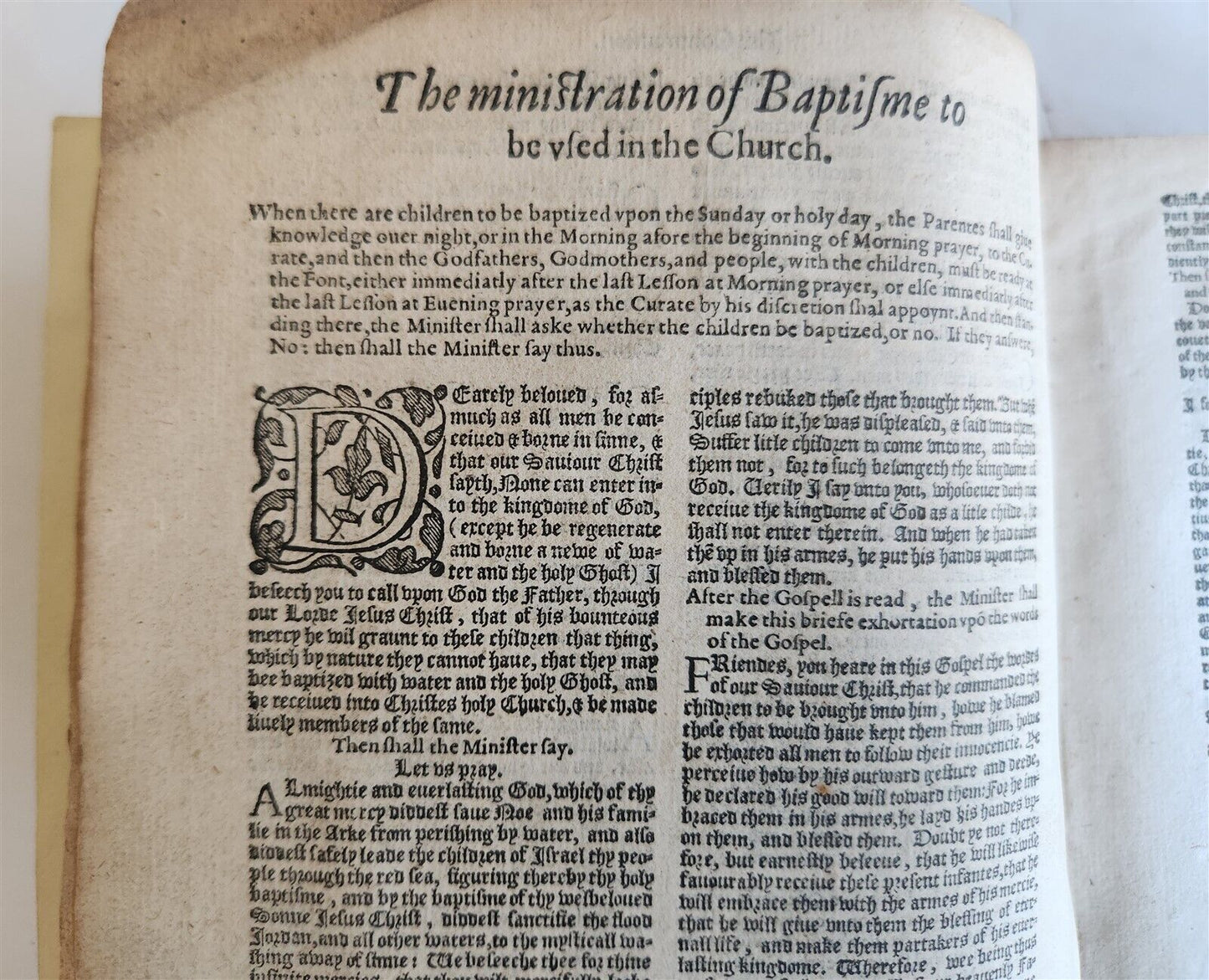 1585 GENEVA BIBLE in ENGLISH antique Old & New Testament 16th CENTURY C. BARKER