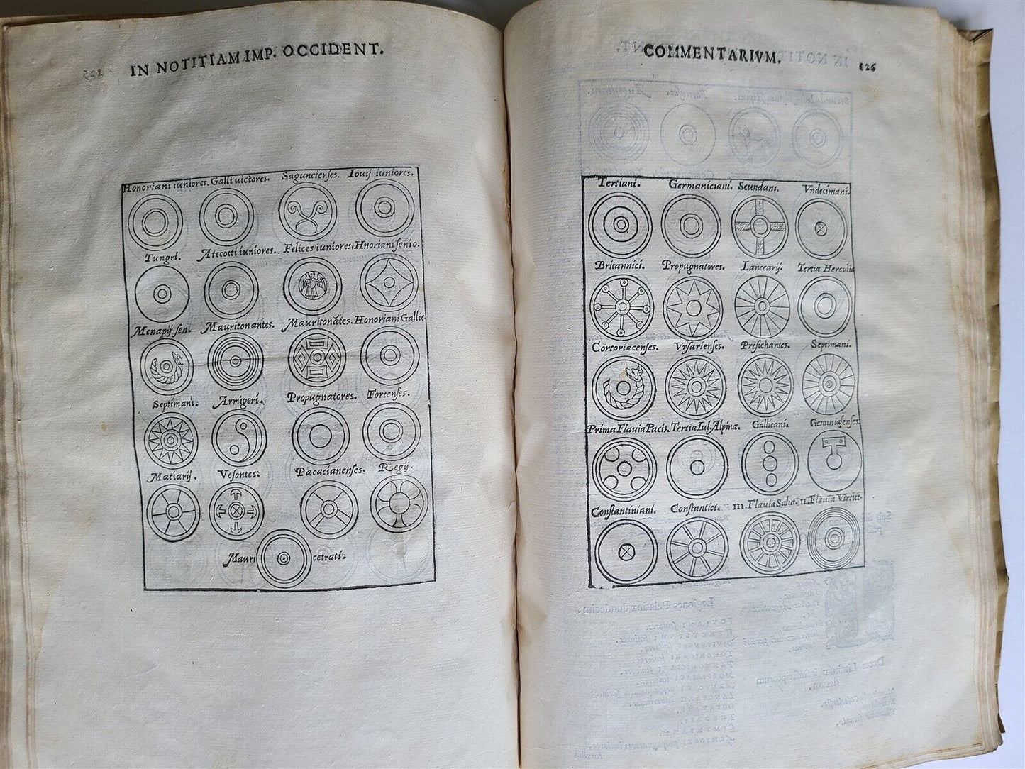 1593 NOTITIA UTRAQUE by Guido PANCIROLI FULLY ILLUSTRATED antique VELLUM 16th C.